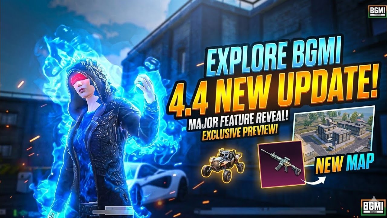 🎯 BGMI 4.4 Update is Here &ndash; release date | Explore Now! 🚀 #pubgmobile #bgmi @JONATHANGAMINGYT 