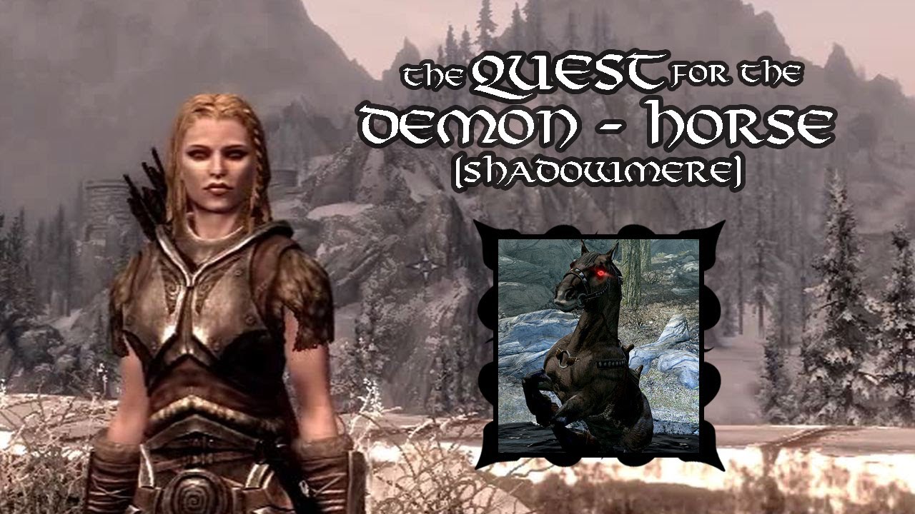 Skyrim For Pimps - Quest For The Demon Horse Shadowmere (S1E02) Dark Brotherhood Walkthrough