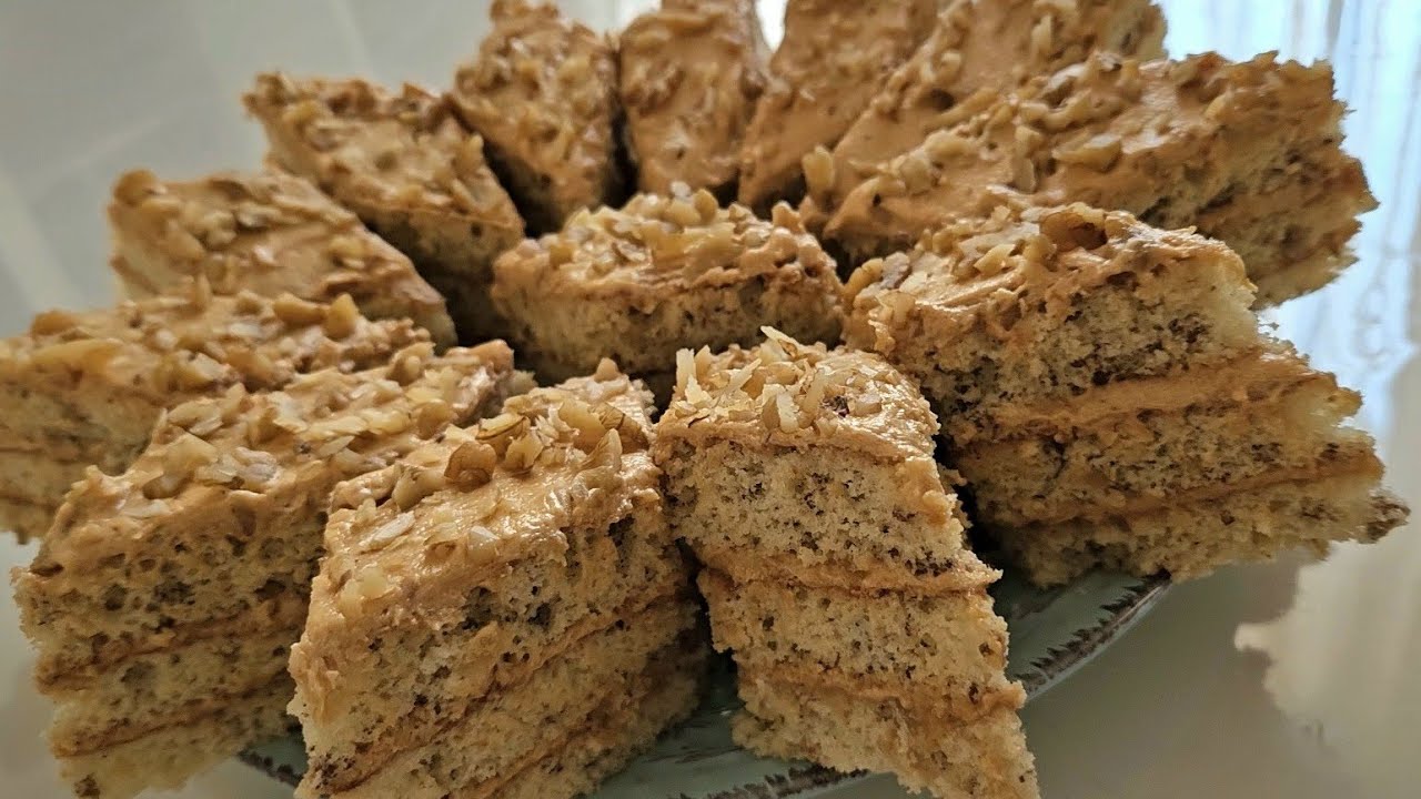 НУГА. Ореховый торт без раскатки/Проще не бывает/Незабываемый вкус/Доступно/Быстро