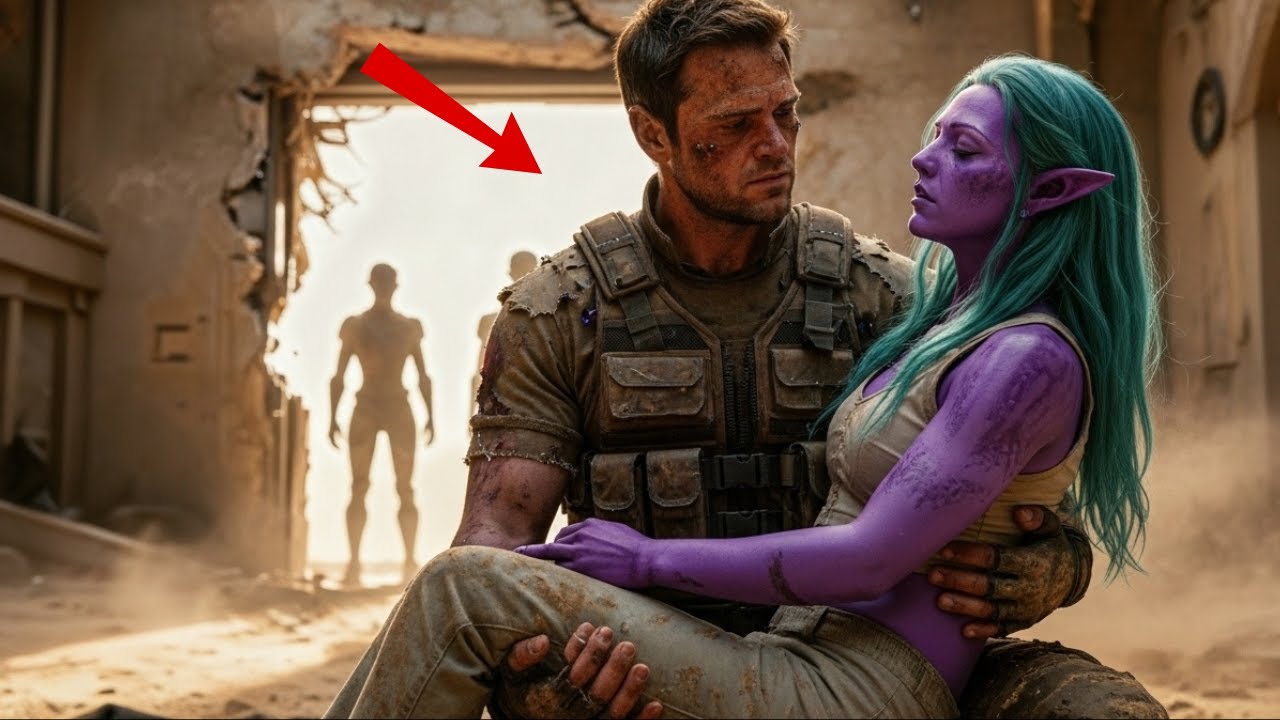He Jumped in Front of the Explosion to Save Her—Now the Alien Warriors Call Him 'Legend