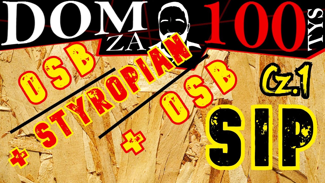 ►Budowa domu z paneli SIP? Jak zrobić SIP panel? Wady i zalety + para wodna. Dom za 100 tys #48