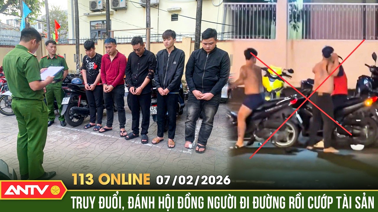 Bản tin 113 online ng&agrave;y 7/2:  Nh&oacute;m c&ocirc;n đồ v&aacute;c hung kh&iacute; rượt đ&aacute;nh người kh&aacute;c, cướp đồ giữa đường