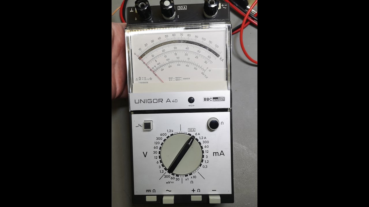 Мультиметр BBC Goerz Metrawatt Unigor A40 тип 122 6240 00