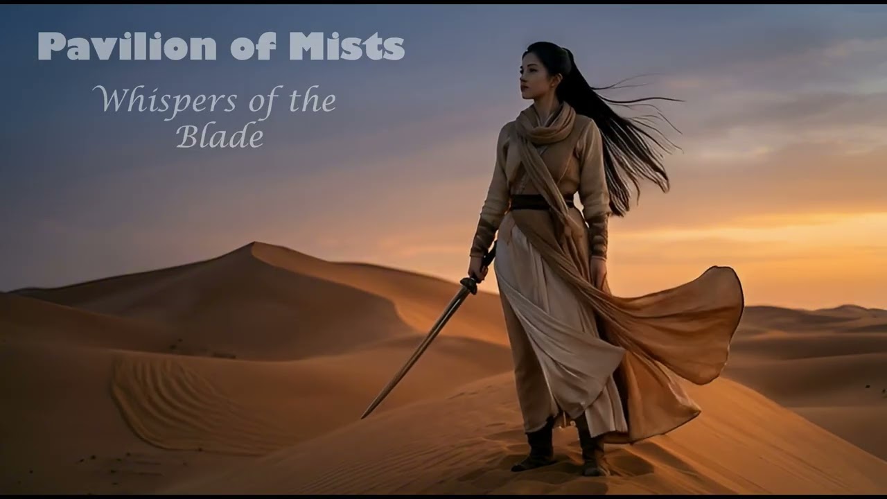 Whispers of the Blade | Calm Wuxia Ambient Music (Official Lyric Video)