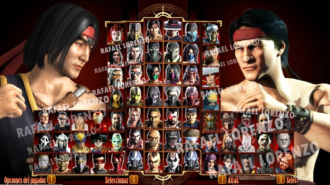 Mortal Kombat 9 - LIU KANG MKX Tournament & Klassic MK1 Costume Skin PC MOD MK9