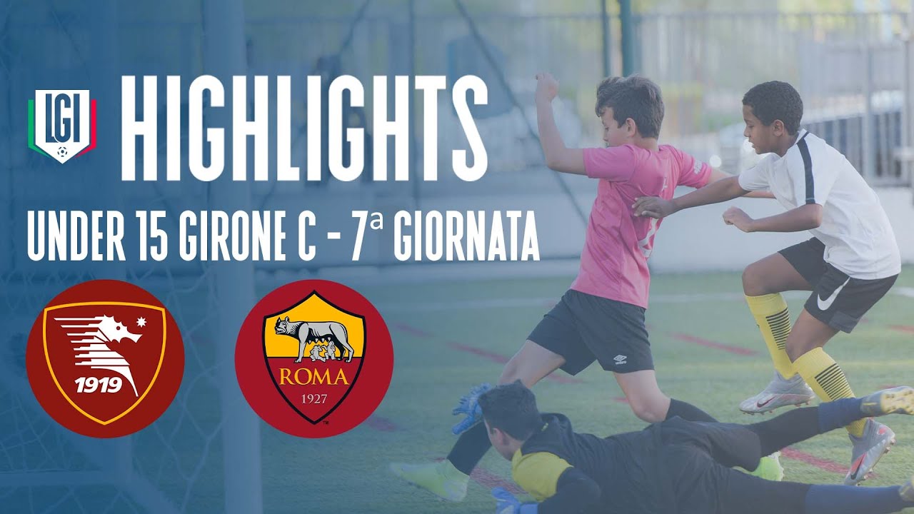 Highlights Salernitana-Roma U15 A-B, 7^ giornata stagione 2023-24