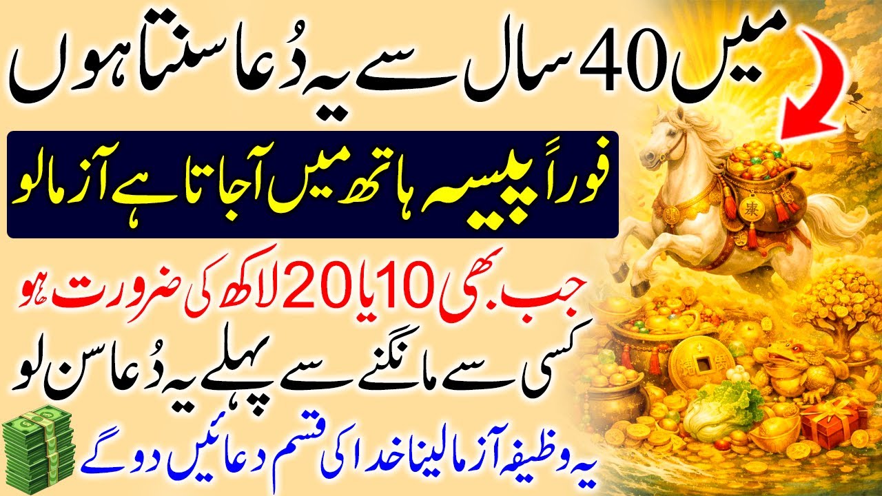 Main 40 Saal Se Ye Dua Sun Raha Hoon I Ghaibi Madad Ka Wazifa I Ye Dua Sunte Hi Ghaibi Madad Milegi