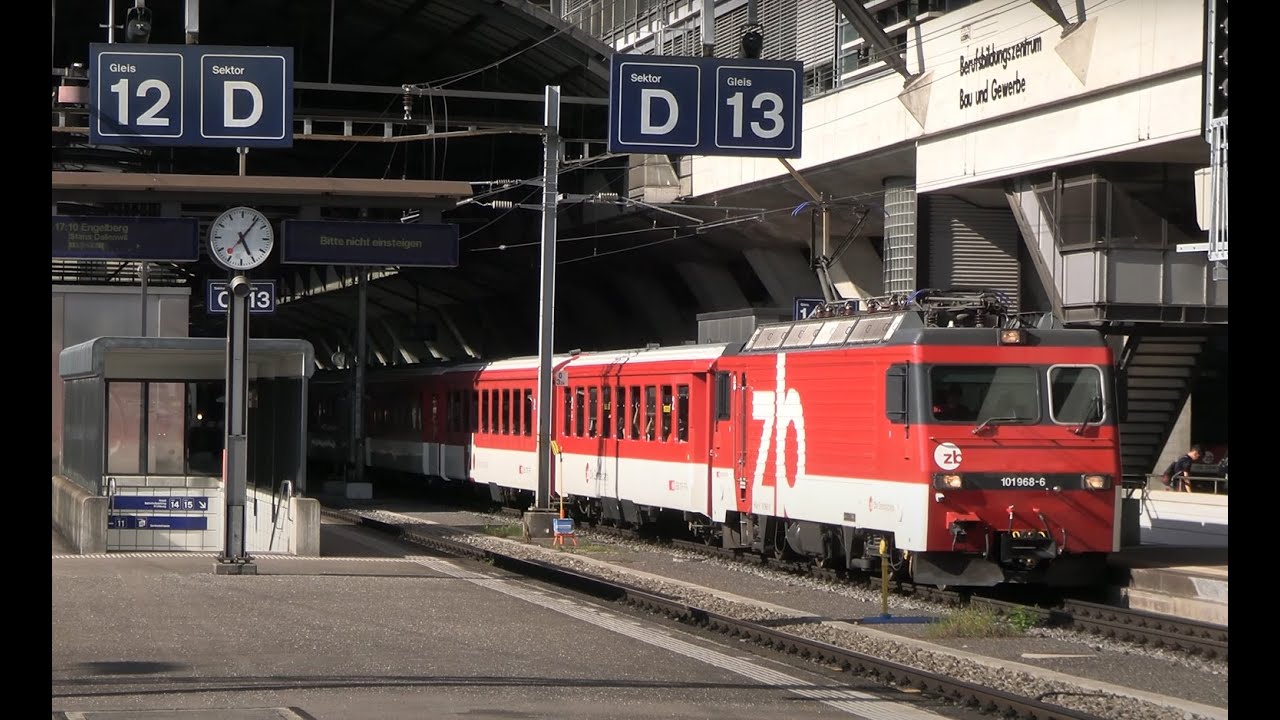 Zentralbahn - Die Brünig Bahn / Luzern-Interlaken Express - Verstärkerzüge mit HGe 4/4 Pendelzügen