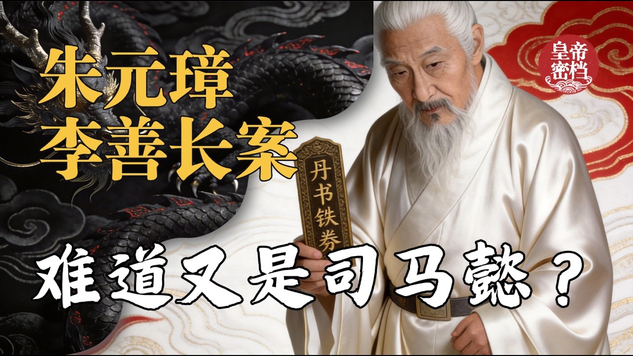 朱元璋 李善长案：古稀之年悲惨命运，开国第一功臣结局太可怕｜皇帝密档 #明朝历史 #朱元璋 #李善长 #胡惟庸 #皇帝密档  #大明王朝 #历史解密 #洪武大案 #Chinese history