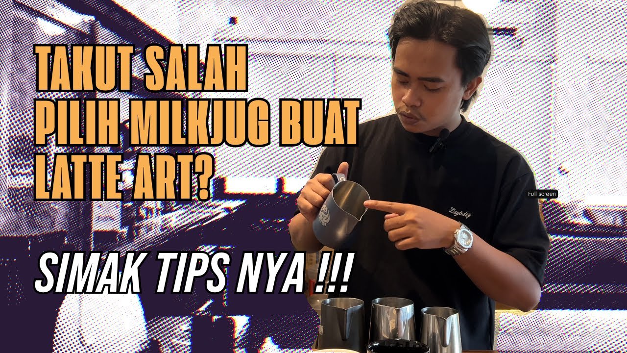 &ldquo;Make Latte Art (Afraid of choosing the wrong milk jug) read the tips until the end!!!
