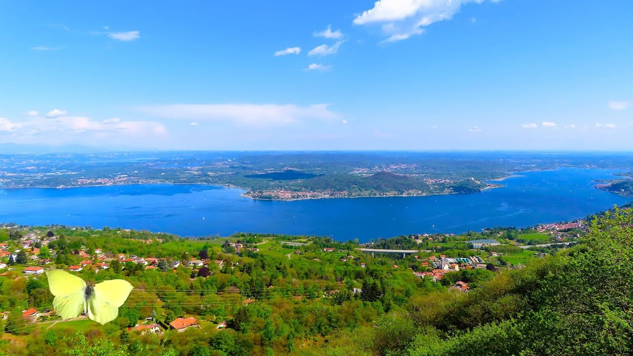 Grandioso panorama sul lago Maggiore dal 