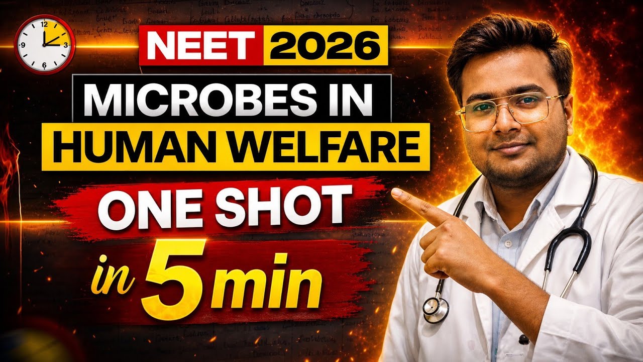 Microbes in Human Welfare One Shot Revision and Tricks Pneumonics | NCERT | NEET Biology #neet 
