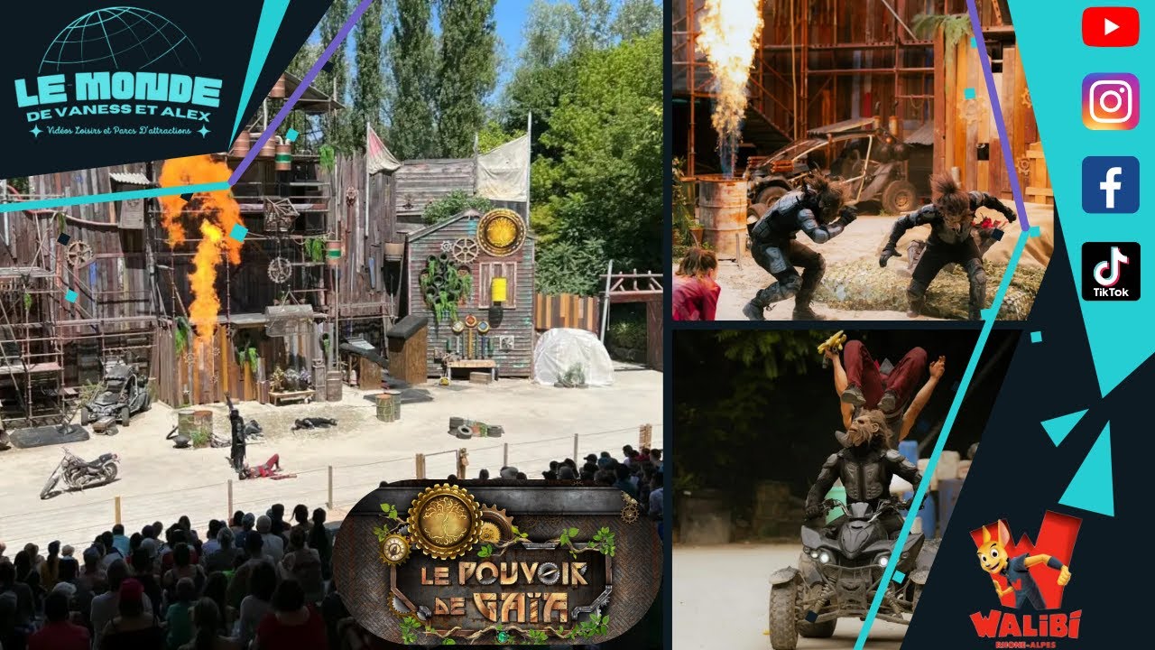 🎟️Le Pouvoir de Gaia - Walibi Rhone  Alpes 2024🎟️