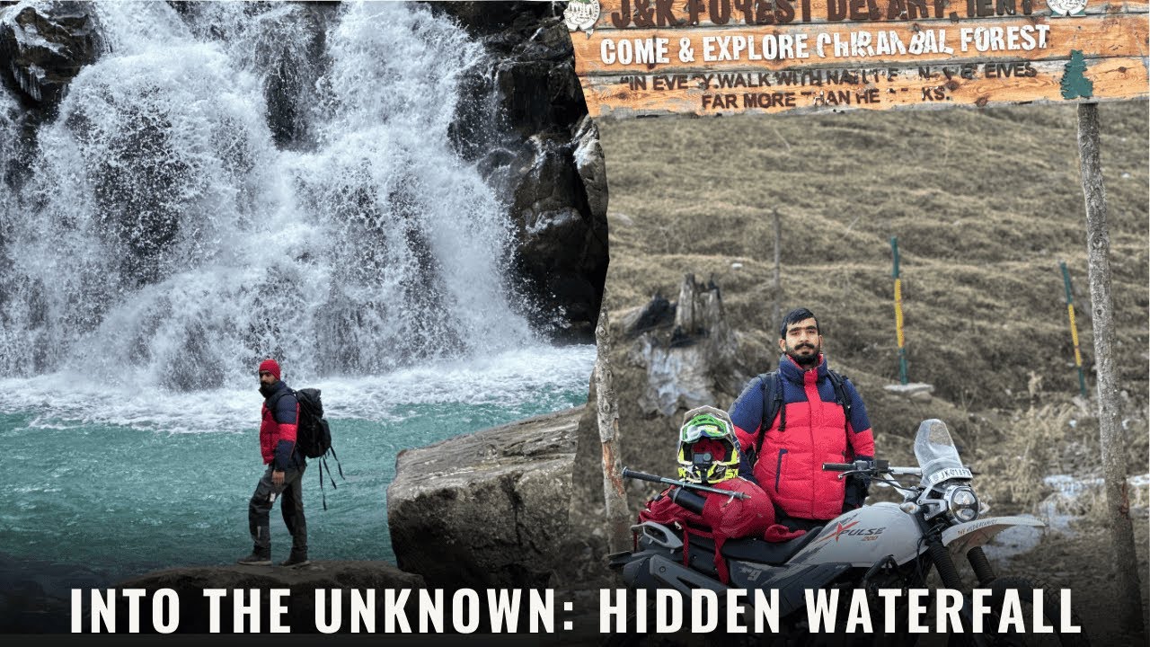 This waterfall wasn’t on the map… but I found it