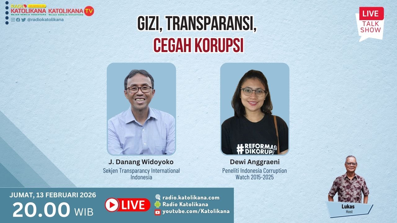 GIZI, TRANSPARANSI, CEGAH KORUPSI