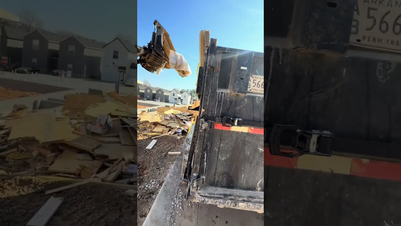 Removiendo basura en la construcción ￼