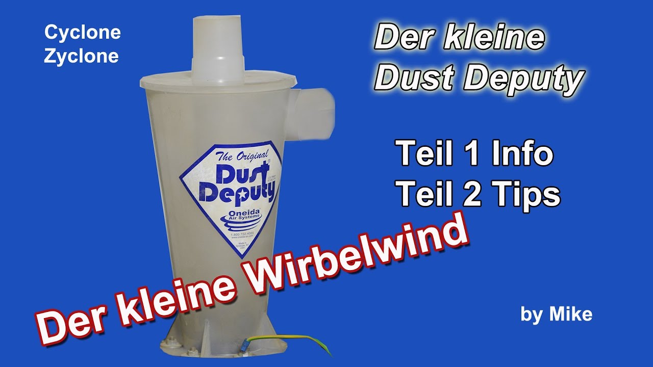 Werkstattsauger / Dust Deputy / Cyclone / Zyclone, Absaug- Vorstufe Teil 1 von 2
