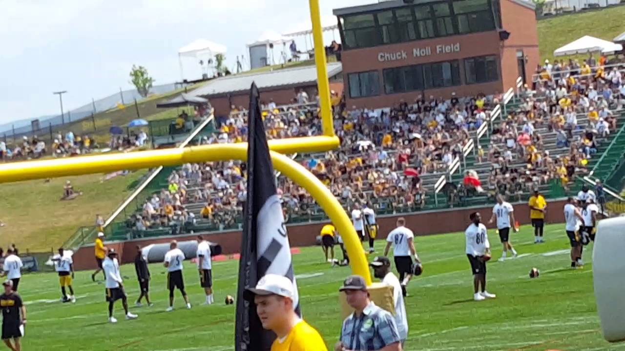 Mike Tomlin & AB Steelers Training Camp 2k16