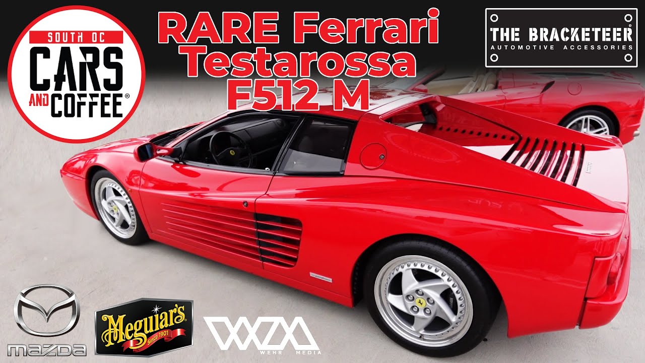 Лучший Ferrari Testarossa RARE F512 M + CRAZY 911 и гоночные автомобили Starlet - South OC Cars a...