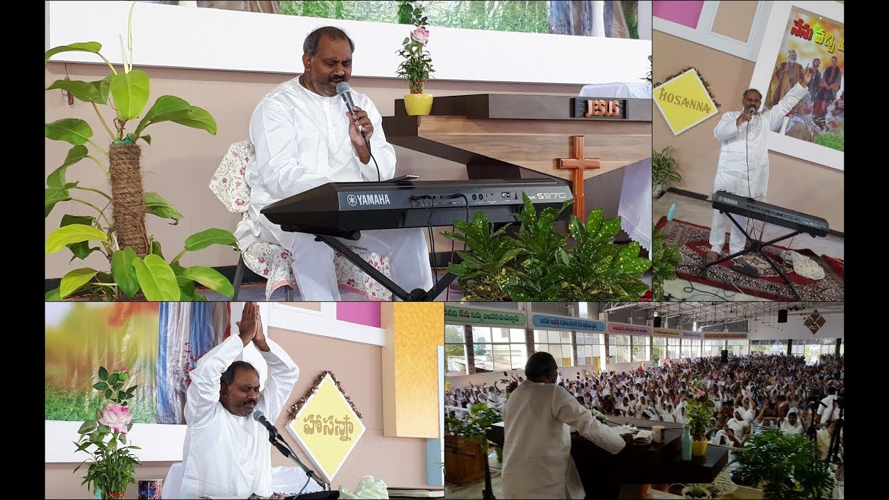 Ps John Wesely anna | 3.12.2017 Sunday Service LIVE 1080p | Hosanna Mandir Rajahmundry