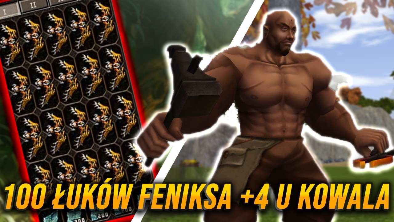 Metin2.pl NAJWIĘKSZE KUCIE Łuk&oacute;w feniksa +4 u kowala NA METINIE, czyli 100łuk&oacute;w do +9!