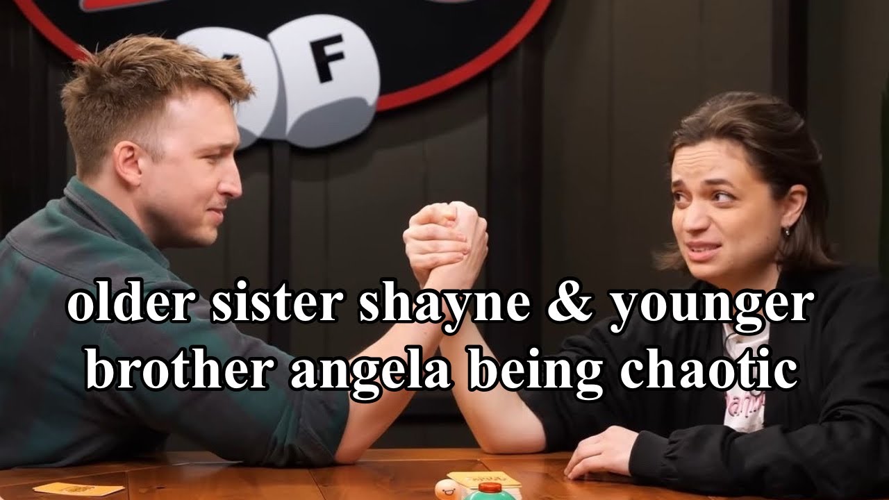 older sister shayne & younger brother angela being chaotic (pt1)