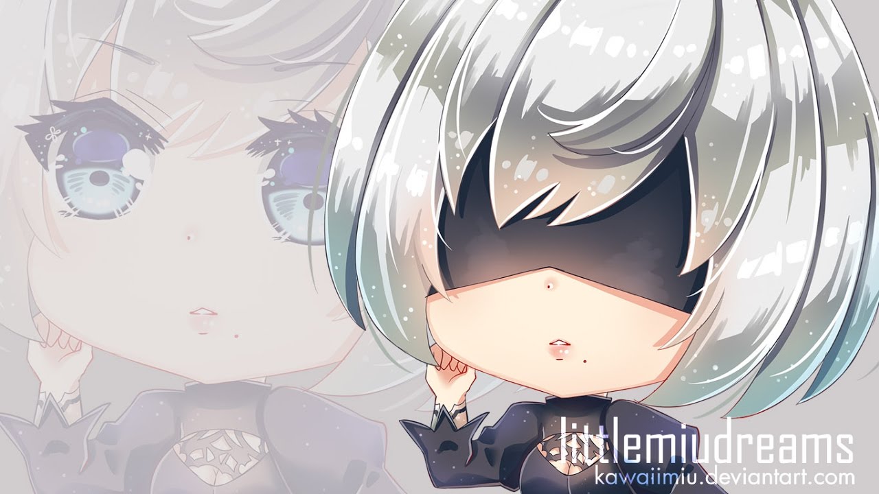 【SpeedPaint】Nier Automata 2B Speedpaint