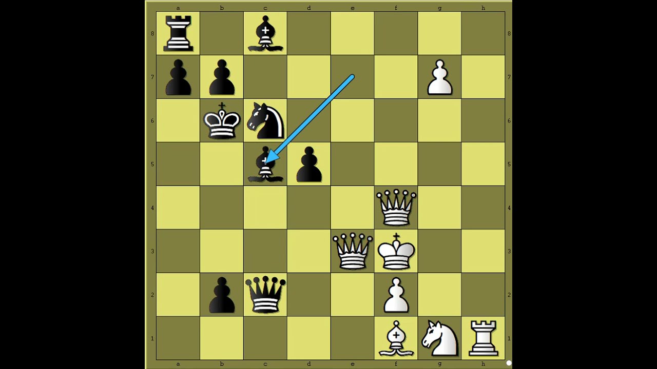 Pravi šahovski harem partija sa pet Dama ⭐⭐⭐⭐⭐ ALEKHINE vs NN #3458