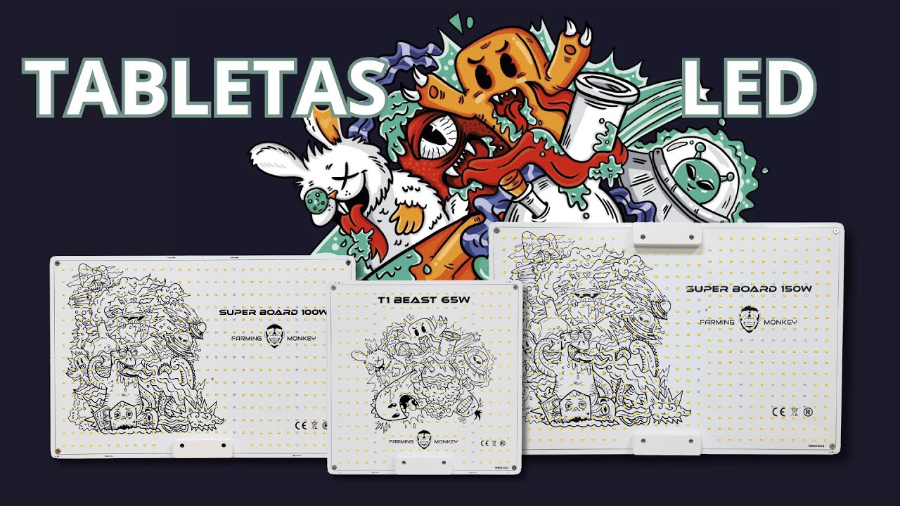 Tabletas LED Farming Monkey