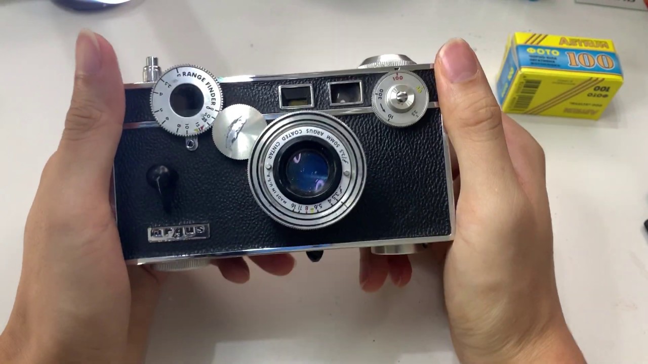 Argus C3 Coupled Rangefinder with Cintar 50mm f3.5 Lens ( DC )