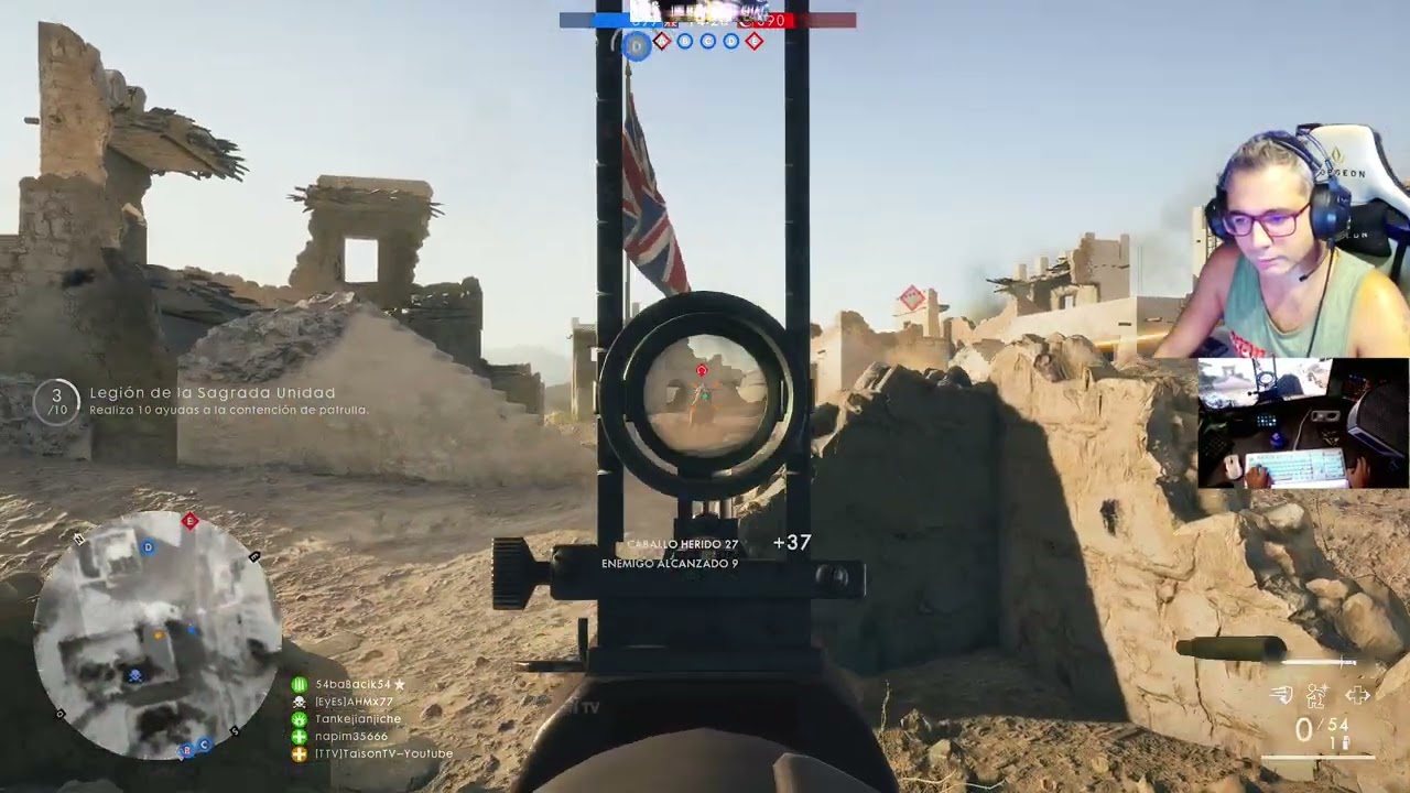 Tiro al Pato en Suez Battlefield 1