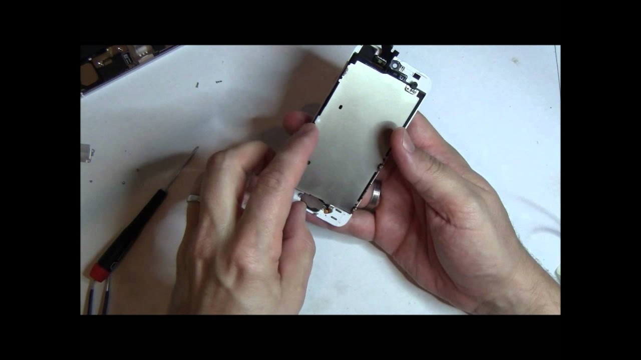 iPhone 5 Broken Screen Repair Disassembly Fix