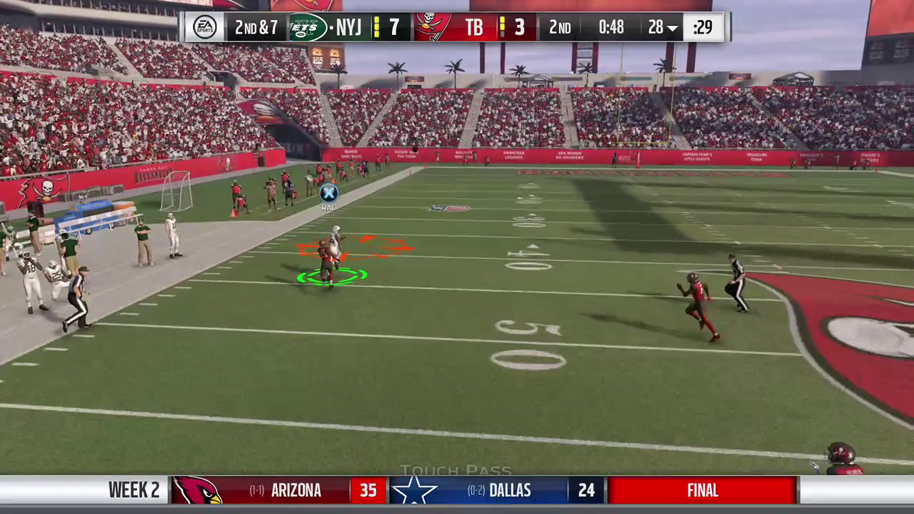 Madden 17 - PERFECT STREAK PASS TO BRANDON MARSHALL!!