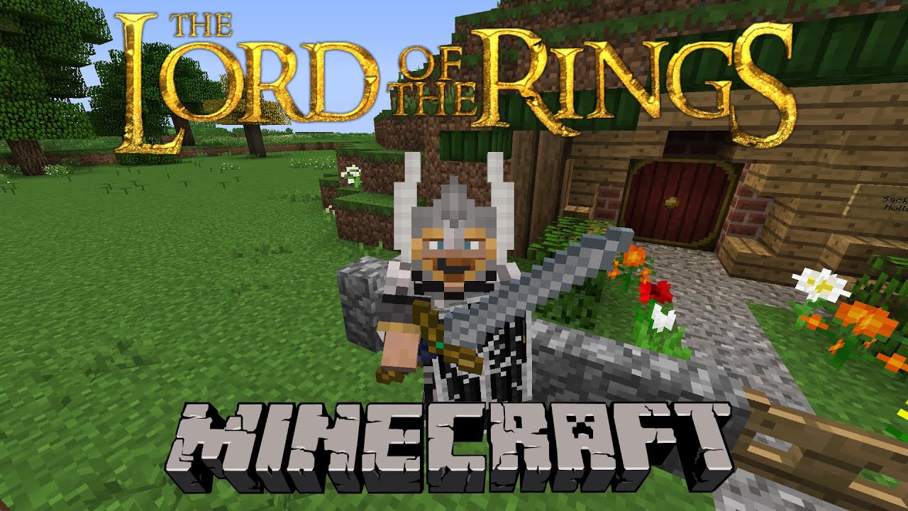 The Lord of the Rings Minecraft Mod is the best mod...