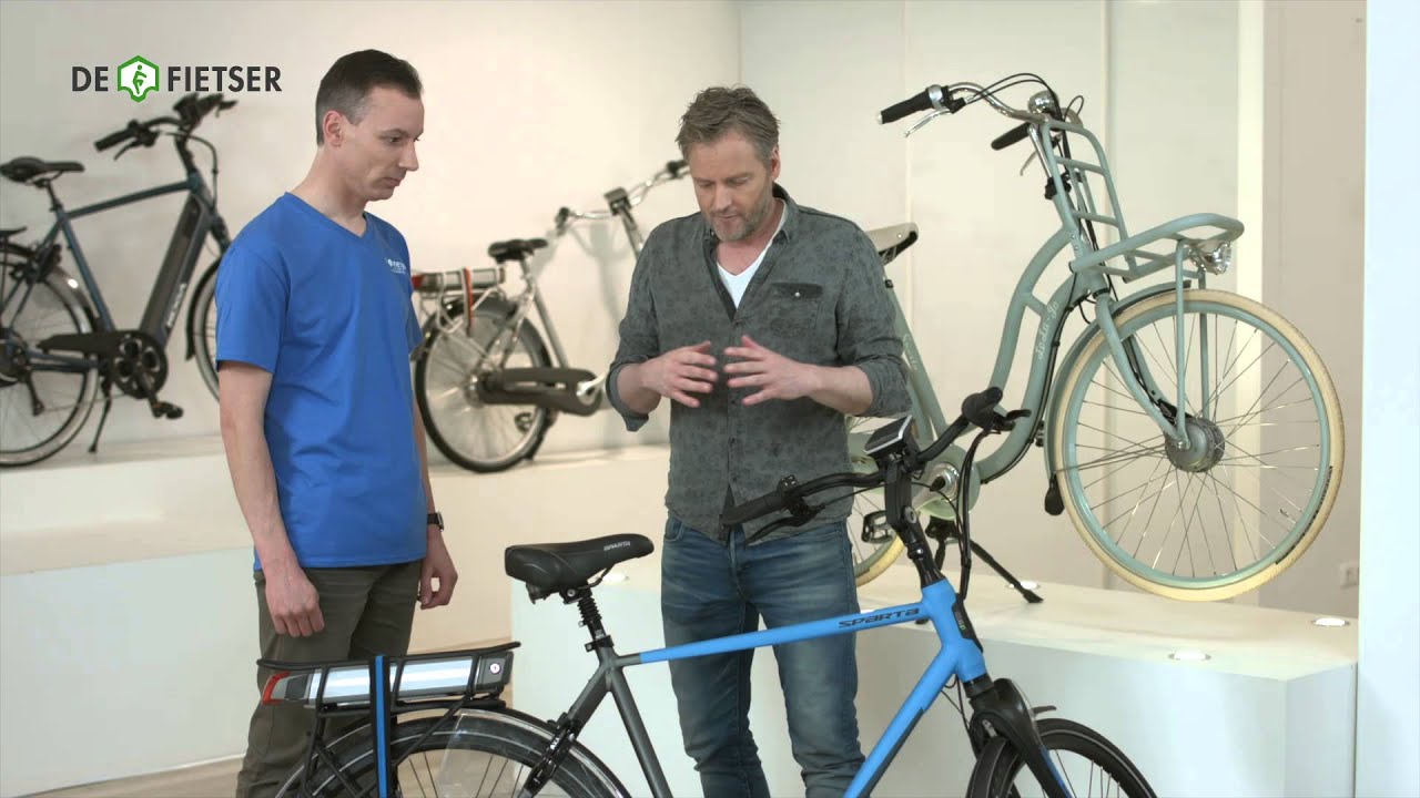Trapondersteuning van een e-bike