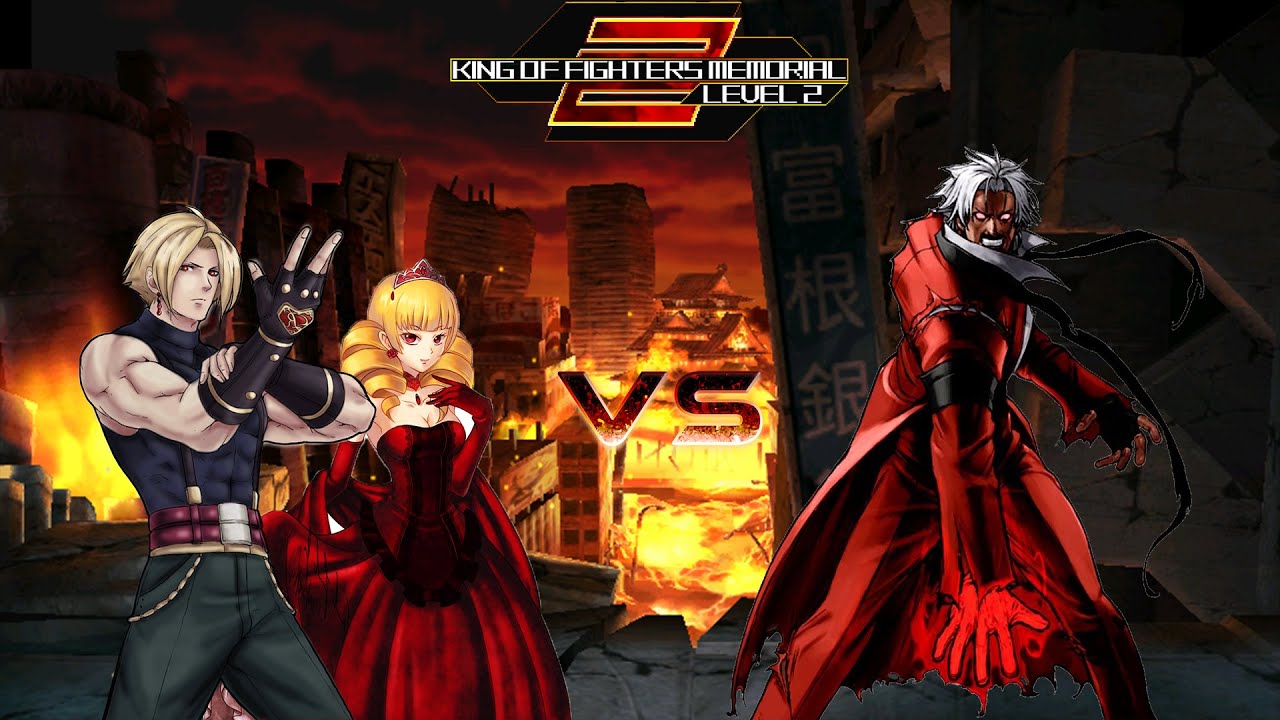 [KOF Memorial Lv.2 SP GamePlay] Adelheid B. (Me) vs God Rugal (Cpu)