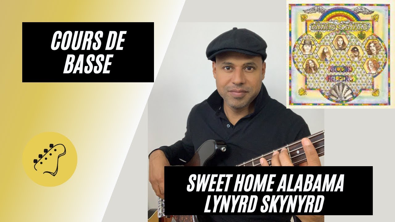 Cours de basse | Sweet home Alabama - Lynyrd Skynyrd (Cover)