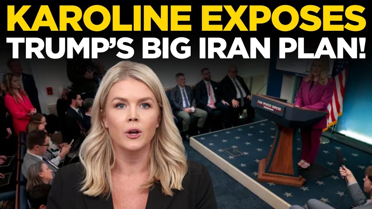 Karoline Leavitt LIVE: Trump’s Hidden Iran Plan EXPOSED by Karoline Leavitt | World on Alert | US