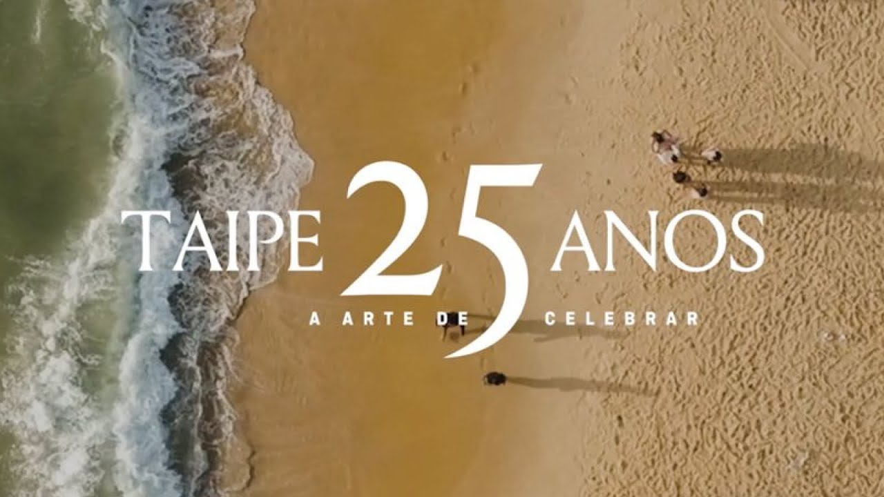 A ARTE DE CELEBRAR - TAIPE 25 ANOS
