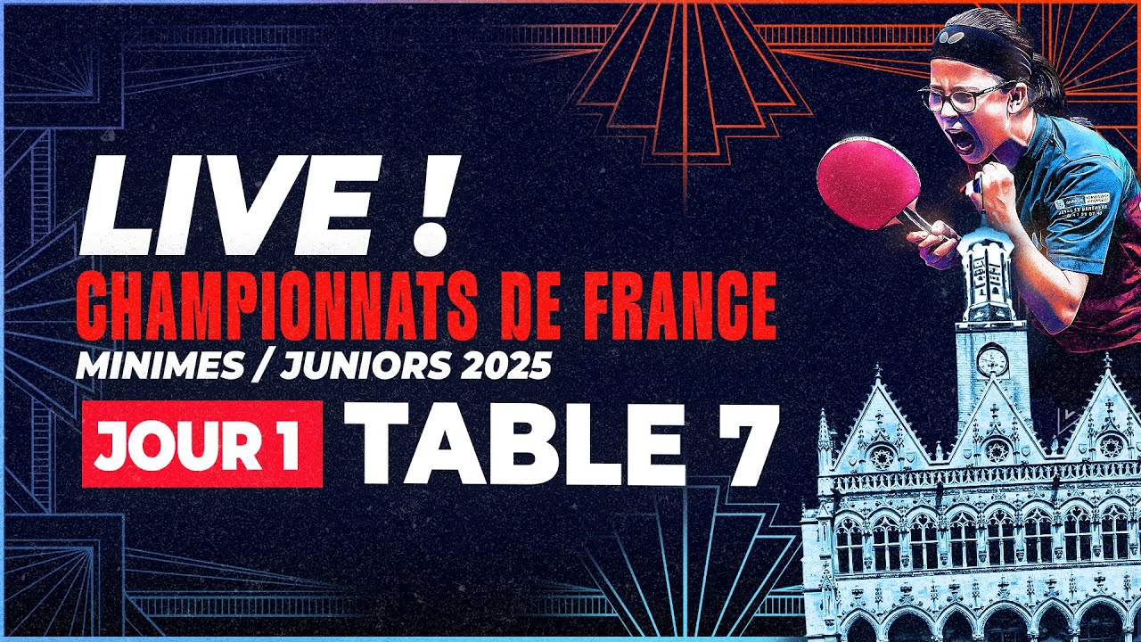 LIVE! | T7 | Jour 1 | Championnats de France Minimes/Juniors 2025
