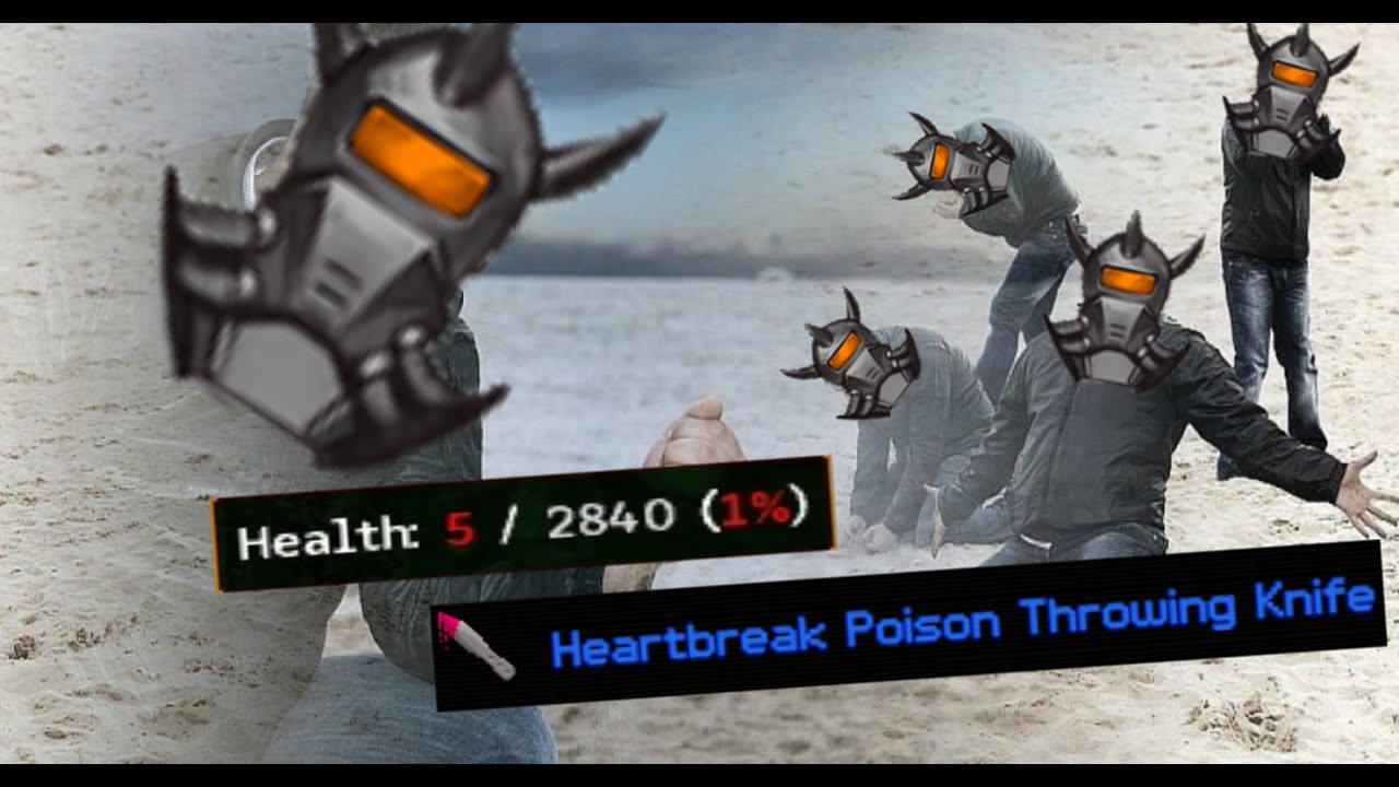 Breaking Faceless Commander's Heart with Throwing Knives (Underrail)