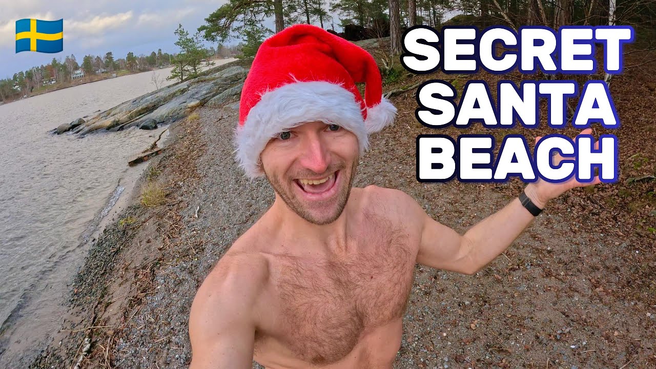 САНТА на SECRET Beach в Лидингё