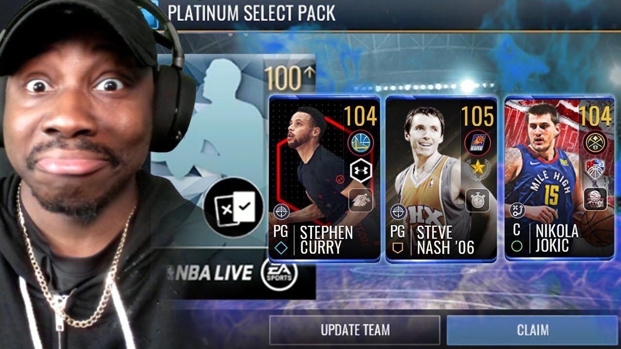 ГАРАНТИРОВАННО 100+ ОБЩ ПЛАТИНОВЫЙ ИГРОКА Открытие набора! NBA Live Mobile 19 Сезон 3 Эпизод 92