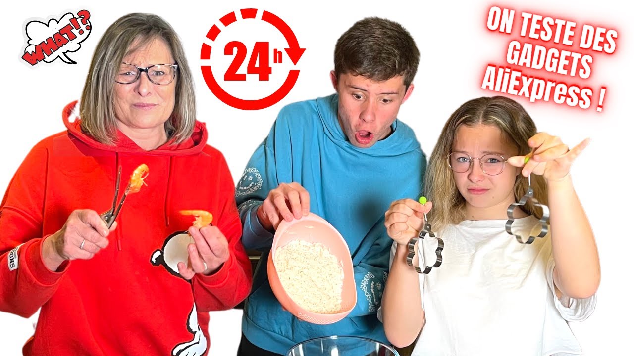 24h On teste des gadgets AliExpress!
