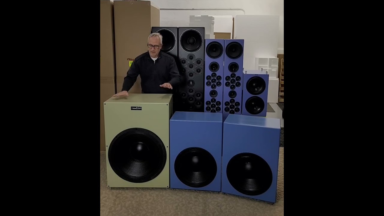 New Tekton Design Subwoofers #highendaudio #hometheater #hifi #audiophile #audio