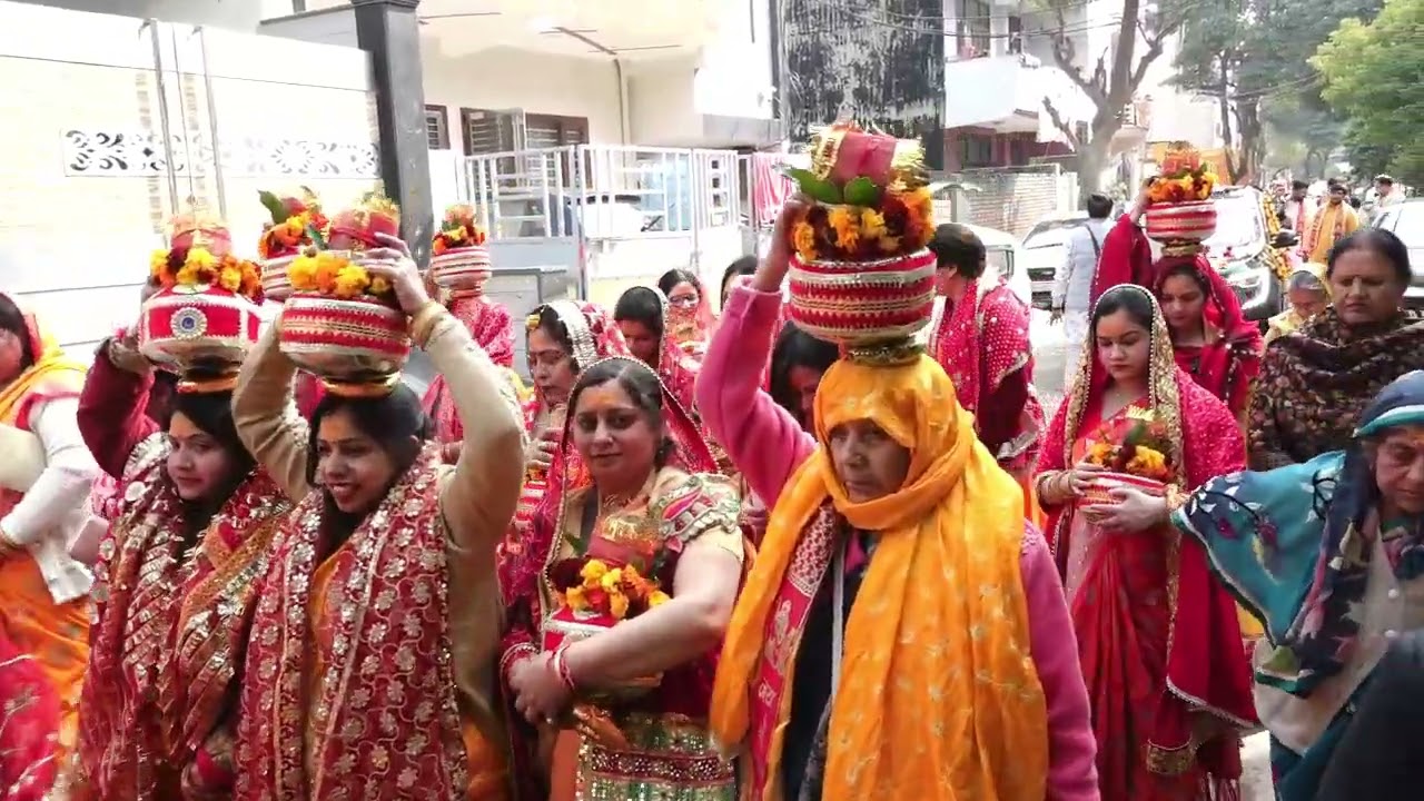 कलश यात्रा कथा व्यास _श्रद्धेय श्री विष्णु महाराज जी, 380, स्वर्ण जयंतिपुरम,  गाजियाबाद (उ.प्र)