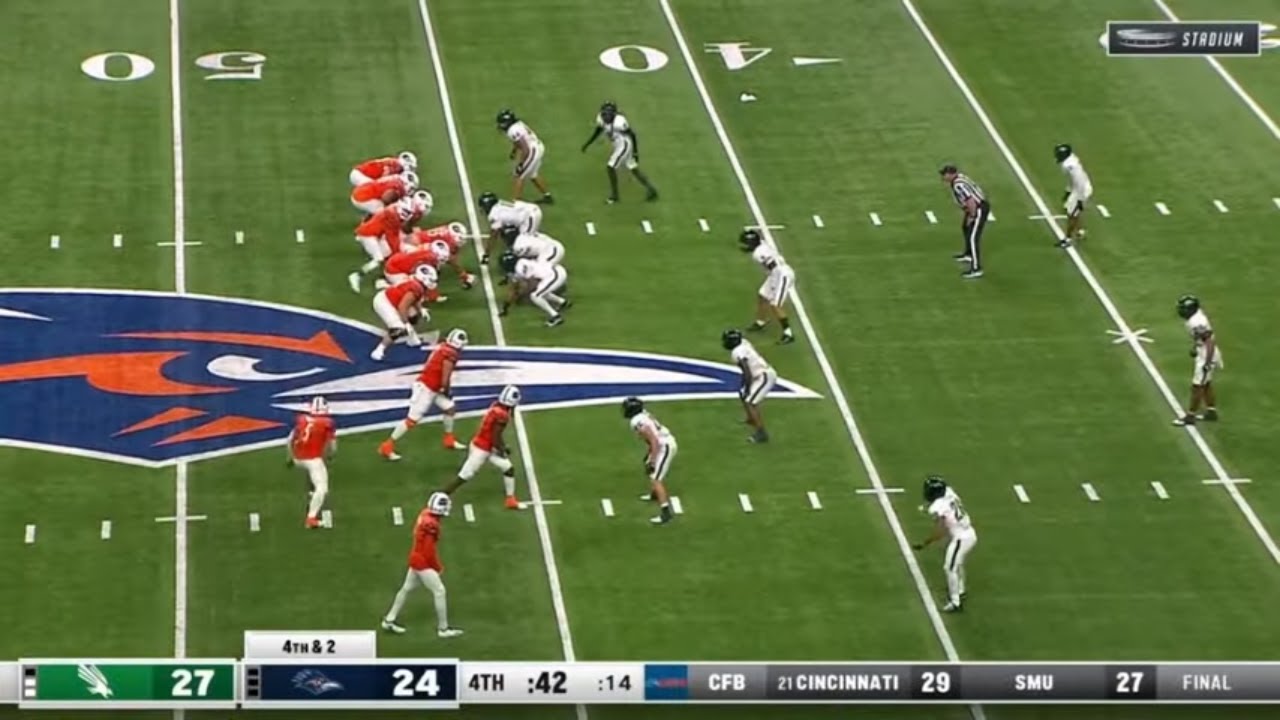 North Texas vs UTSA THRILLING Ending | 2022 College Football