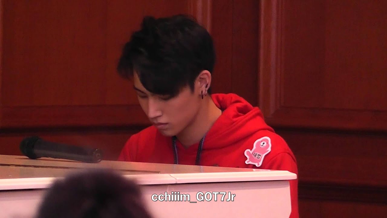 150724  GOT7 Fan Sign Event at Myeongdong（JB piano ver.）