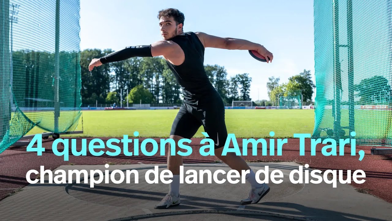 4 questions à Amir Trari, champion de lancer de disque