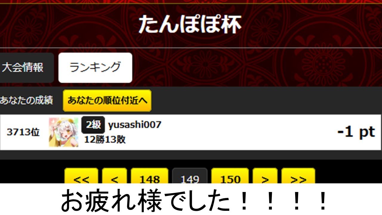 『たんぽぽ杯』お疲れ様でした！！【＃たんぽぽ杯】